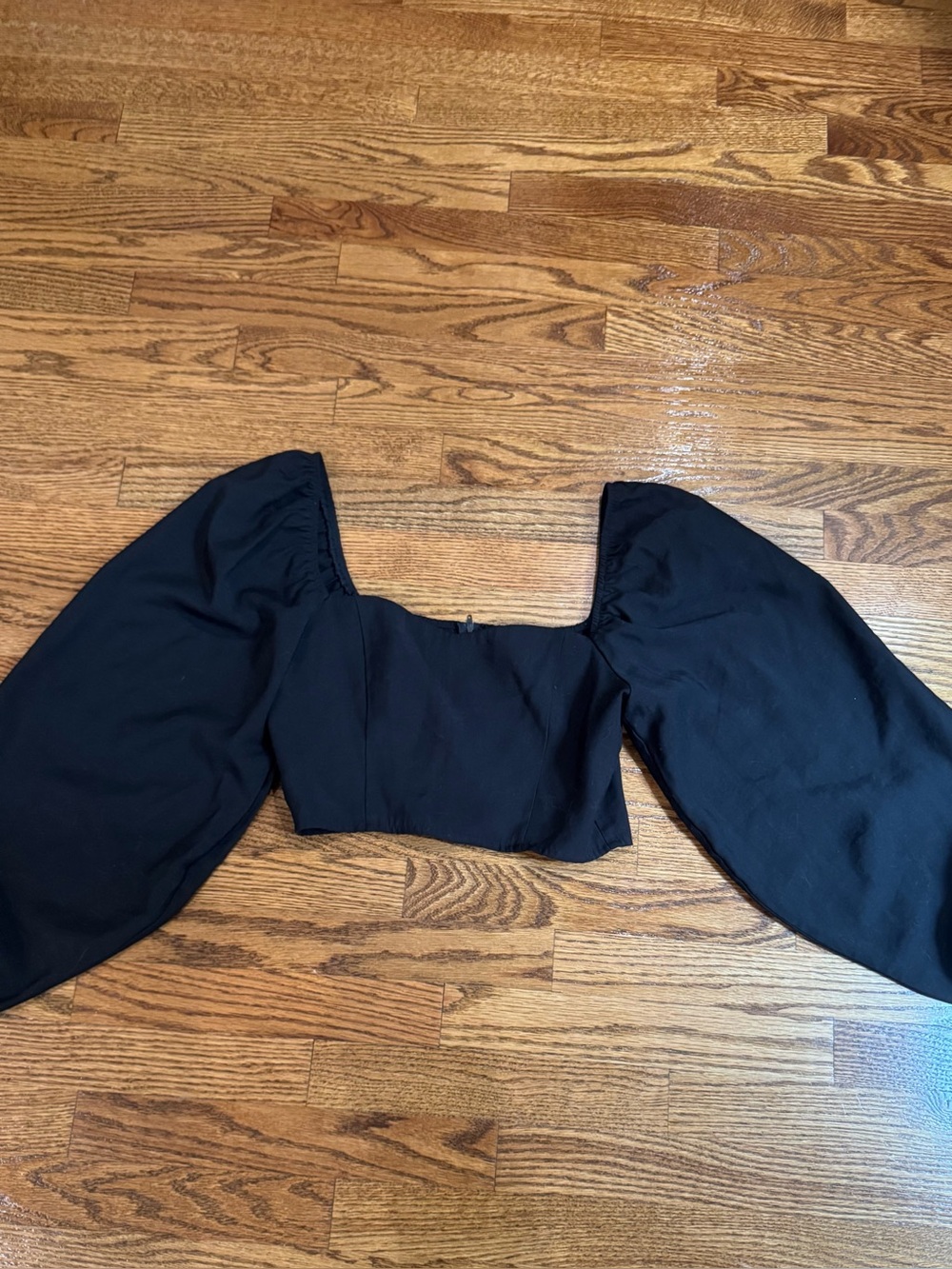 Forever 21 Black Elastic Waist Skirt